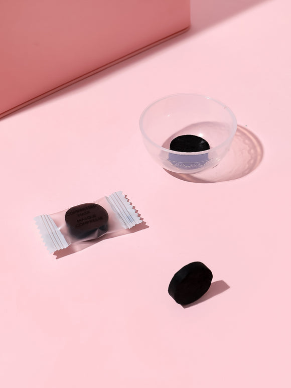 MINISO BAMBOO CHARCOAL COMPRESSED MASK 0200050491 COMPRESSED FACIAL MASK/ SHEET MASK
