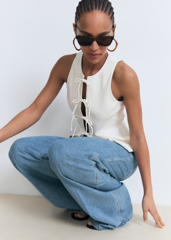 MANGO EMMA 17001208-TM MANGO WOMEN DENIM JEANS