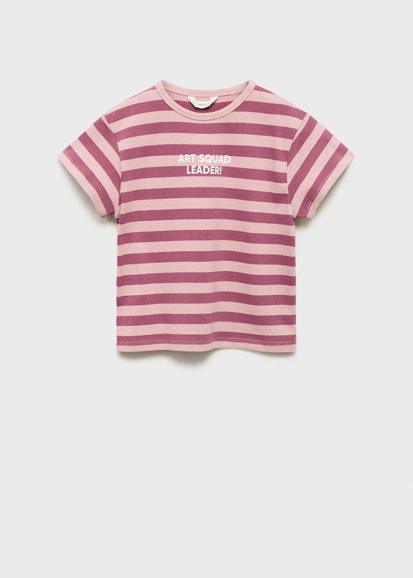 MANGO LEADER 17003286-85 MANGO KIDS GIRL T-SHIRT SHORT SLEEVE