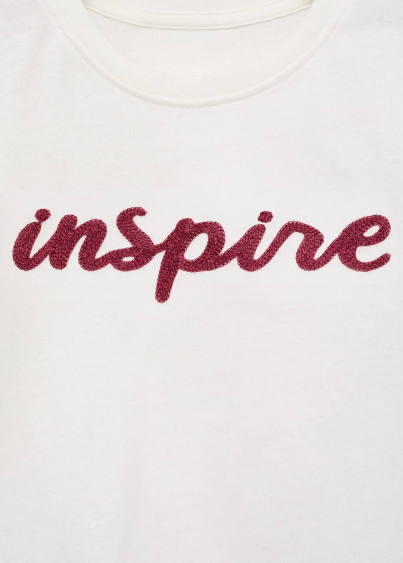 MANGO INSPIRE 17003290-02 MANGO KIDS GIRL T-SHIRT SHORT SLEEVE