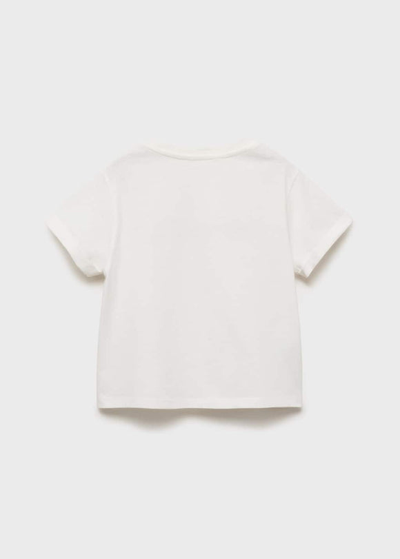MANGO INSPIRE 17003290-02 MANGO KIDS GIRL T-SHIRT SHORT SLEEVE