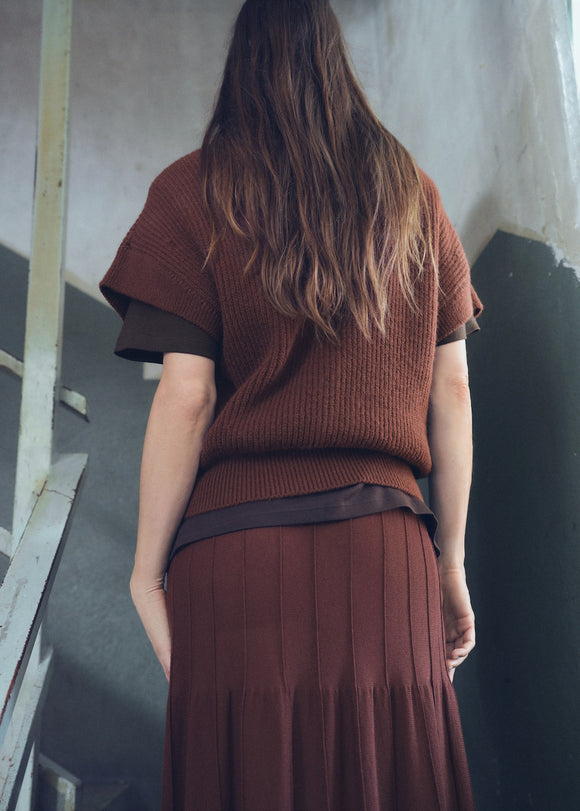 MANGO CHOCO 17005848-30 MANGO WOMEN SWEATER