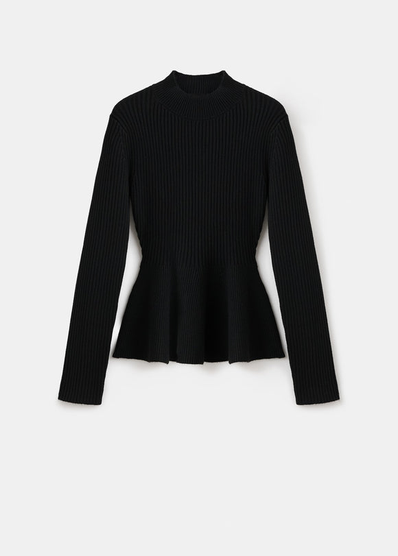 MANGO PEPLUM 17007783-99 MANGO WOMEN SWEATER