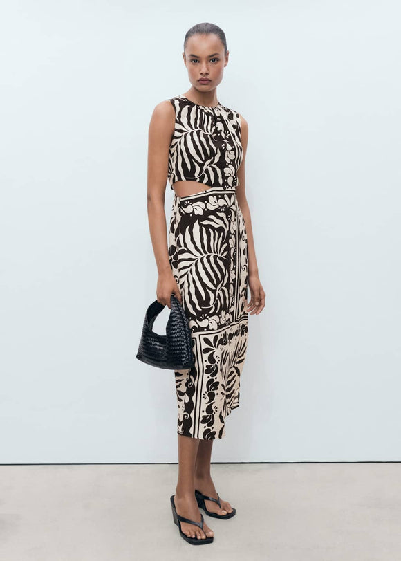 MANGO OLIMPIO 17011166-99 MANGO WOMEN DRESS FULL LENGTH