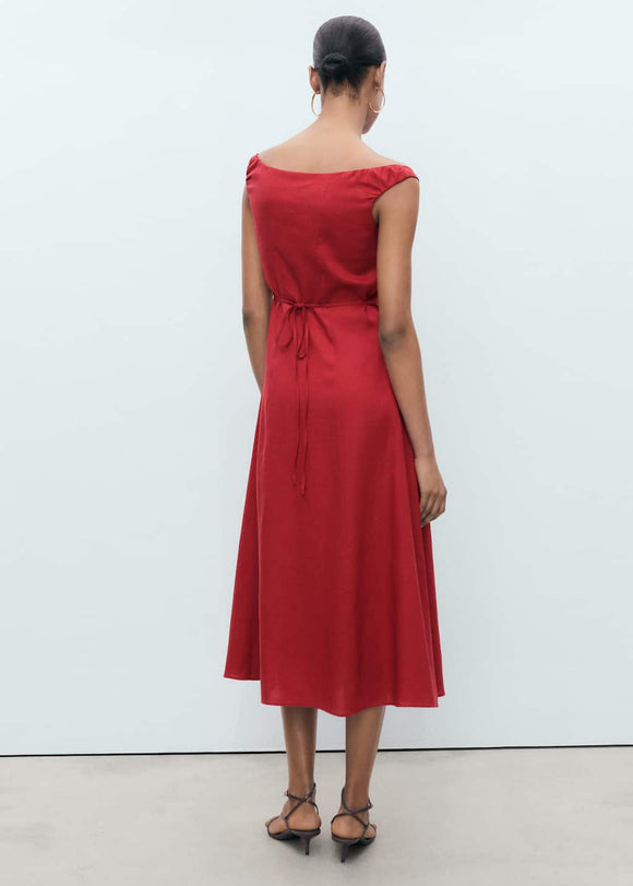 MANGO BLISS 17011167-27 MANGO WOMEN DRESS FULL LENGTH