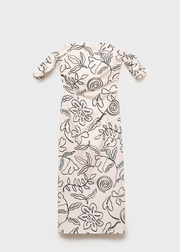 MANGO ARIEL 17011169-02 MANGO WOMEN DRESS FULL LENGTH