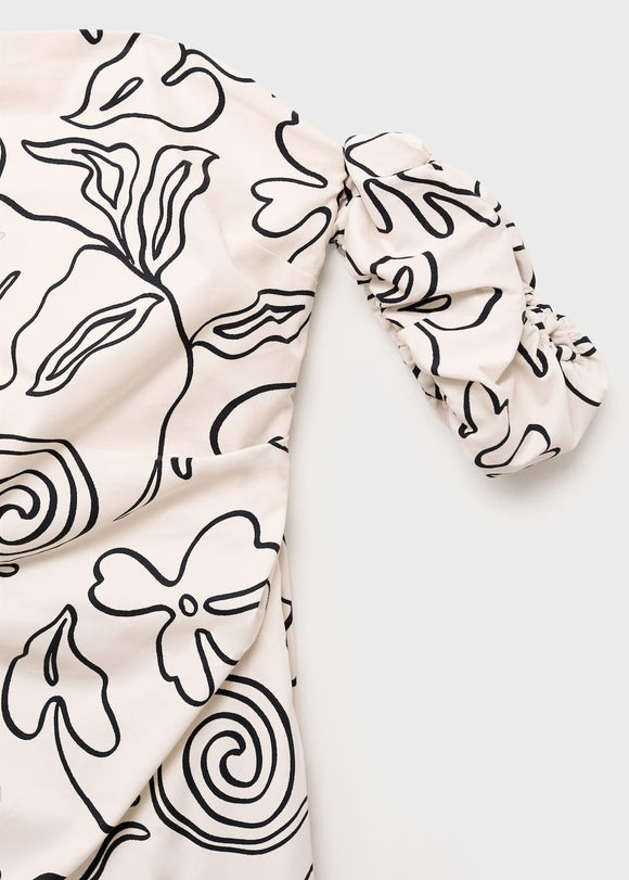 MANGO ARIEL 17011169-02 MANGO WOMEN DRESS FULL LENGTH