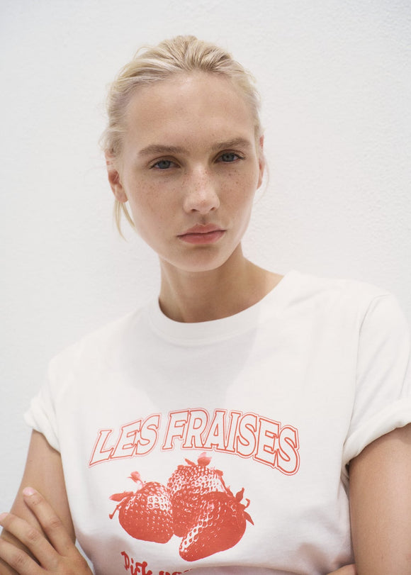 MANGO FRUIT 17012909-74 MANGO WOMEN T-SHIRT SHORT SLEEVE