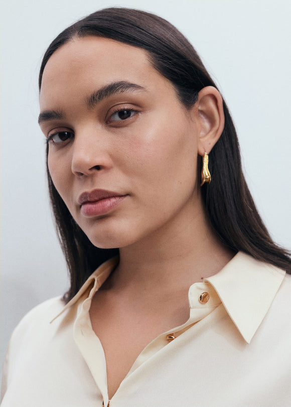 MANGO IDEALE 17014087-05 MANGO WOMEN SHIRT LONG SLEEVE