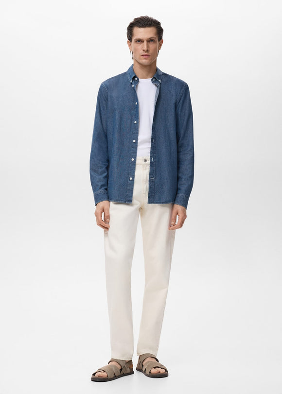 MANGO CORINTO 17014437-TM MANGO MAN SHIRT LONG SLEEVE