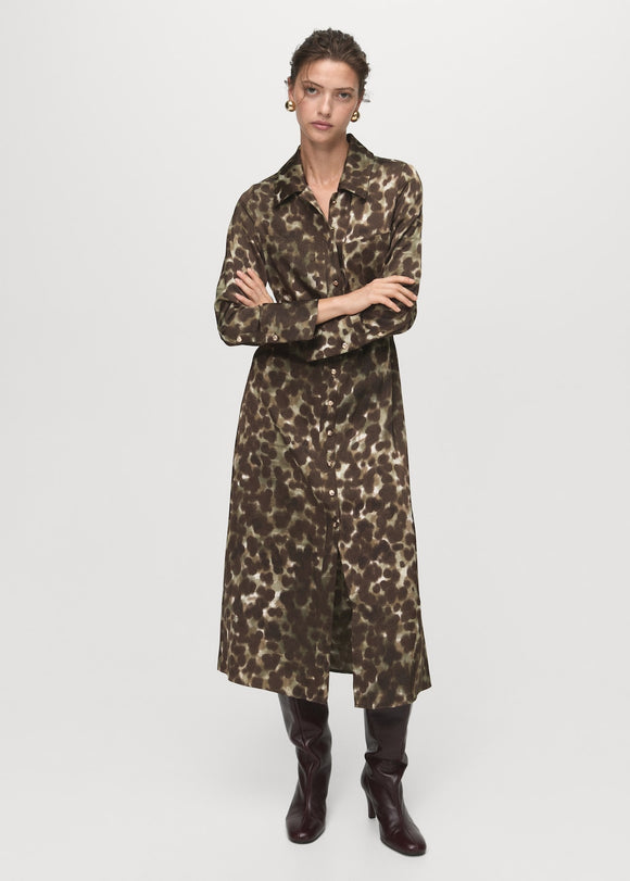 MANGO CAMILA 17015824-37 MANGO WOMEN DRESS FULL LENGTH