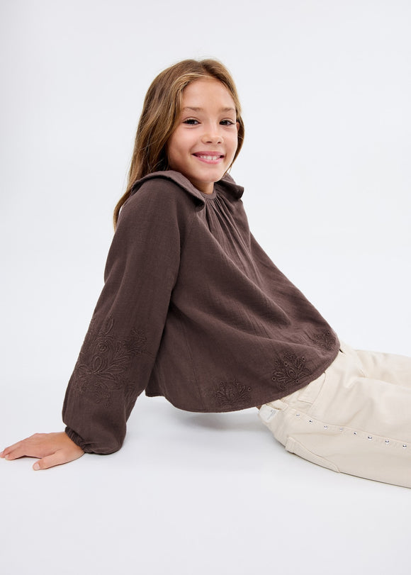 MANGO MAGGIE 17016340-30 MANGO KIDS GIRL BLOUSE