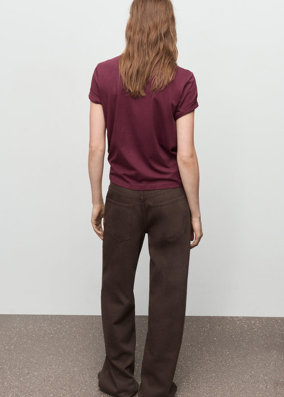 MANGO SPRING-W 17018641-78 MANGO WOMEN T-SHIRT SHORT SLEEVE