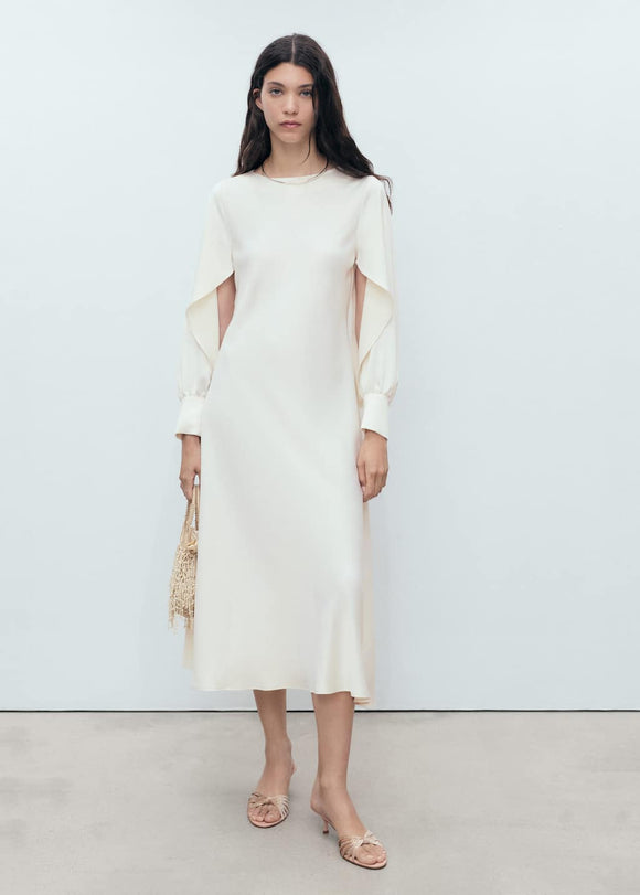 MANGO NEWROSA-A 17021126-02 MANGO WOMEN DRESS FULL LENGTH