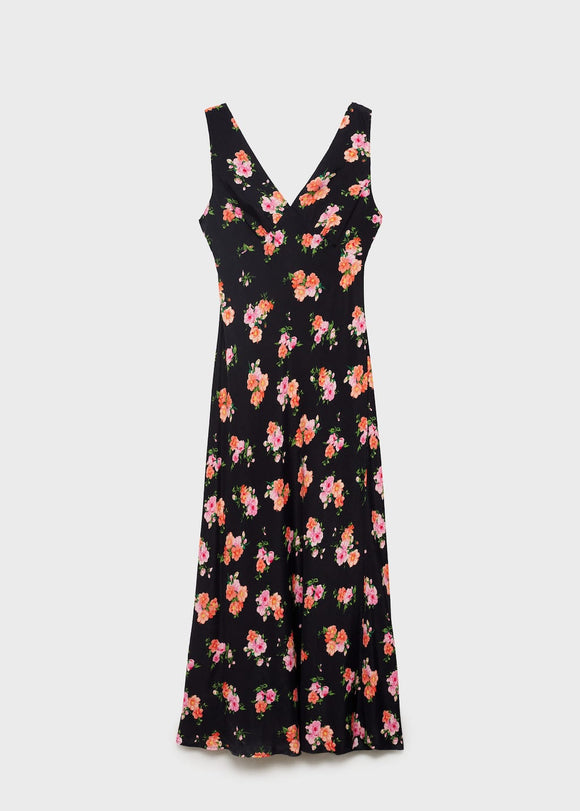 MANGO ROCIO 17021162-99 MANGO WOMEN DRESS FULL LENGTH