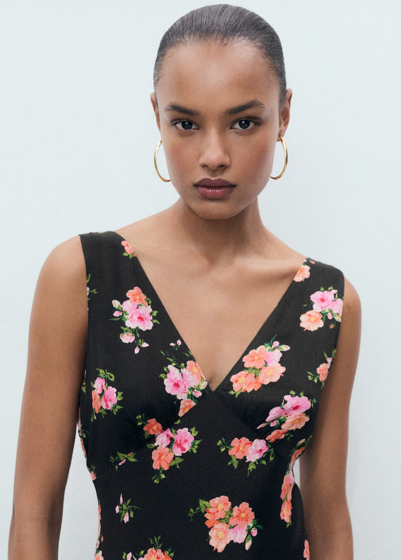 MANGO ROCIO 17021162-99 MANGO WOMEN DRESS FULL LENGTH