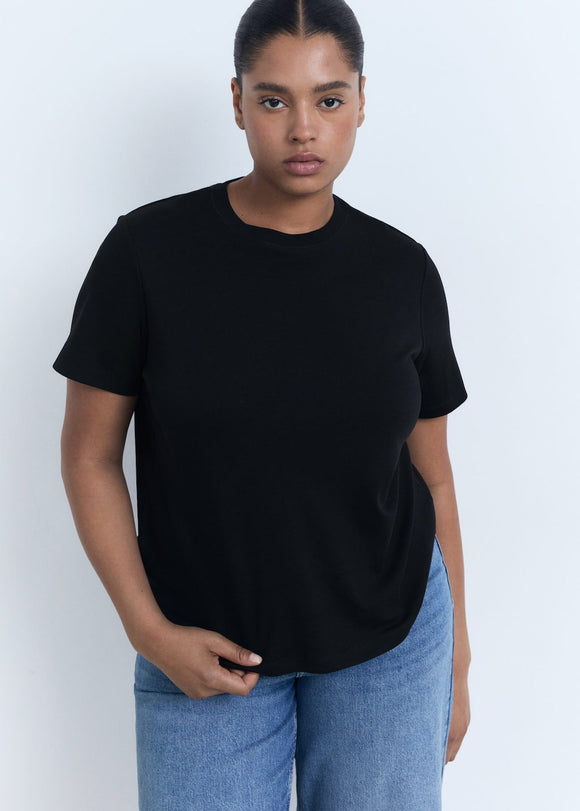 MANGO RITA 17021197-99 MANGO WOMEN T-SHIRT SHORT SLEEVE