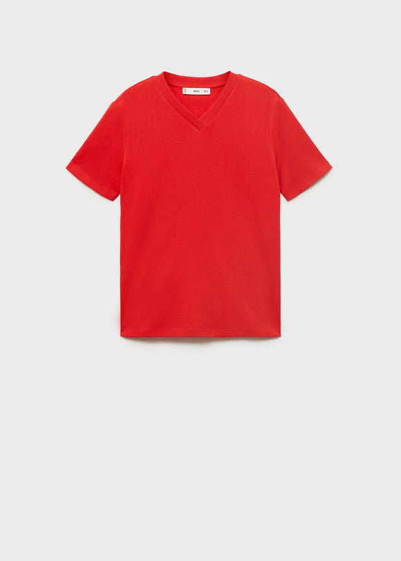 MANGO RITAPI 17021198-70 MANGO WOMEN T-SHIRT SHORT SLEEVE