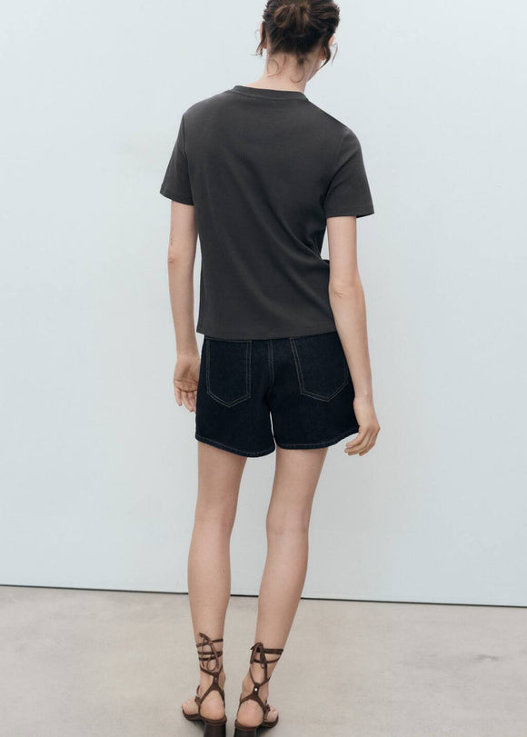 MANGO RITAPI 17021198-99 MANGO WOMEN T-SHIRT SHORT SLEEVE