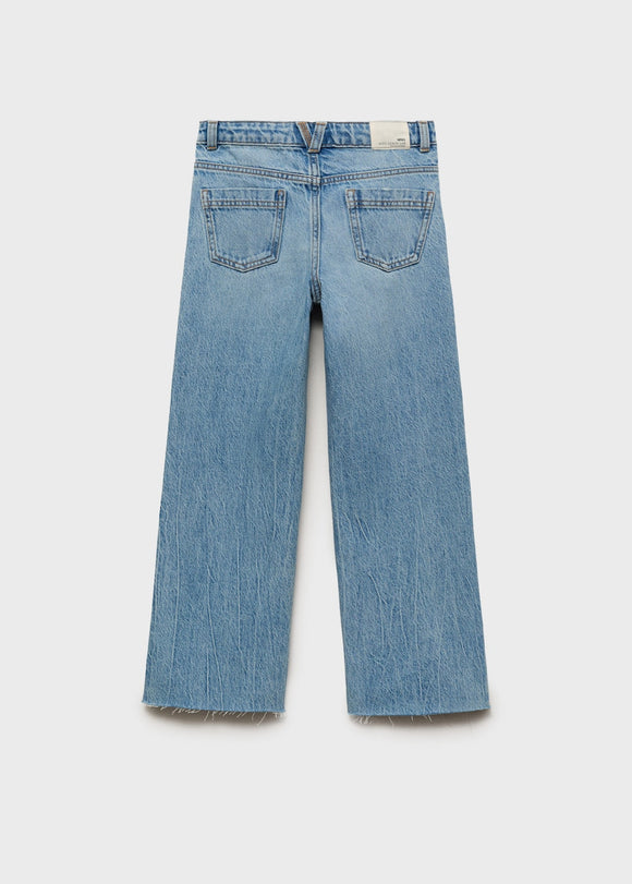 MANGO WIDE1 17021247-TM MANGO KIDS GIRL JEANS