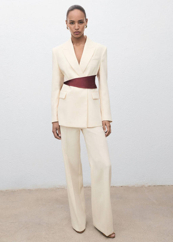 MANGO IGUANA 17024119-10 MANGO WOMEN TROUSER