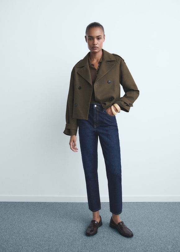 MANGO MOM2000 17025827-TO MANGO WOMEN DENIM JEANS