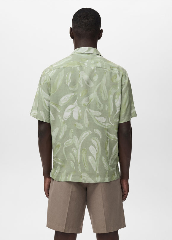 MANGO ASH-H 17026740-45 MANGO MAN SHIRT SHORT SLEEVE
