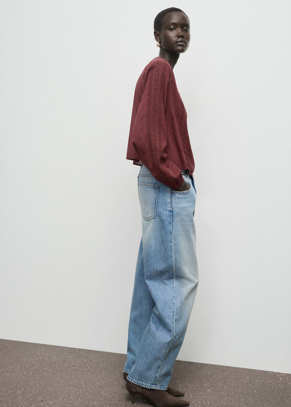 MANGO PEONY 17027806-78 MANGO WOMEN BLOUSE