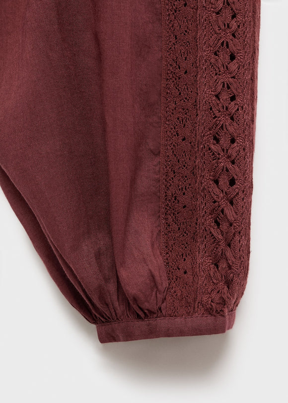 MANGO PEONY 17027806-78 MANGO WOMEN BLOUSE