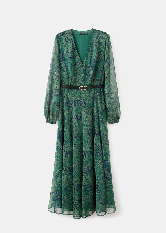 MANGO DIVINE 17029121-43 MANGO WOMEN DRESS FULL LENGTH