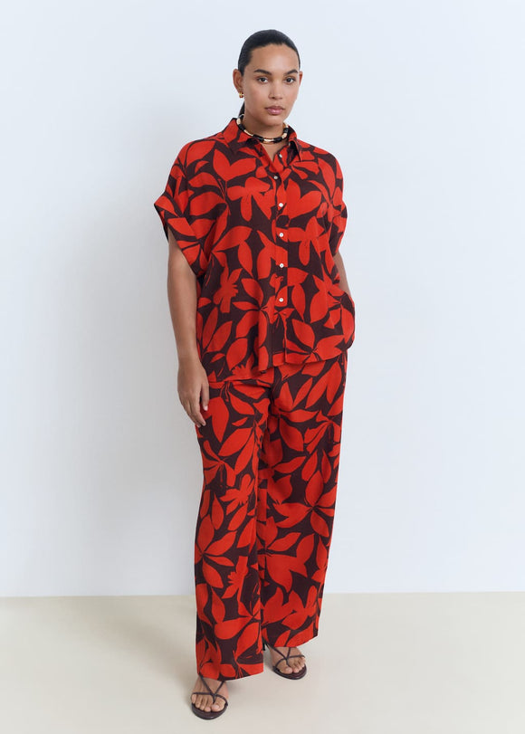 MANGO IBIZA 17031155-70 MANGO WOMEN SHIRT SHORT SLEEVE