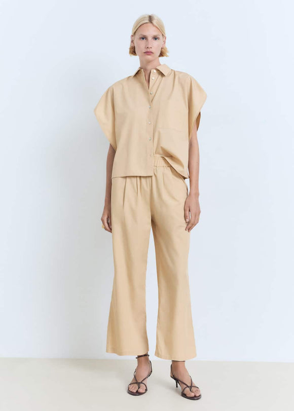 MANGO TOMY-H 17031158-09 MANGO WOMEN SHIRT SHORT SLEEVE