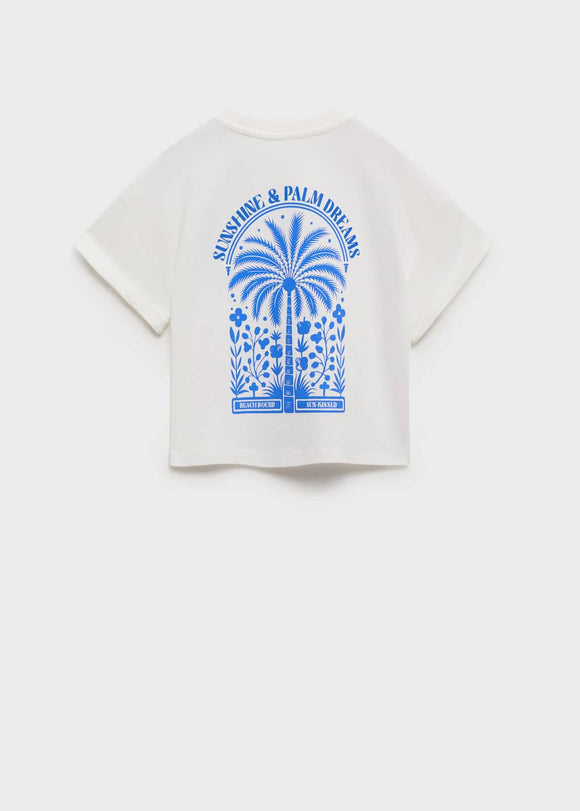 MANGO KISSED 17031167-02 MANGO KIDS GIRL T-SHIRT SHORT SLEEVE