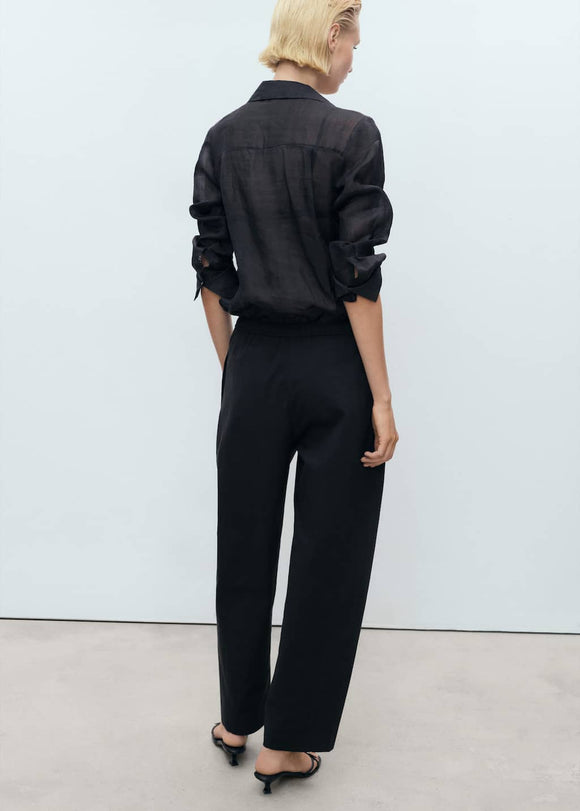 MANGO FOG 17031175-99 MANGO WOMEN TROUSER