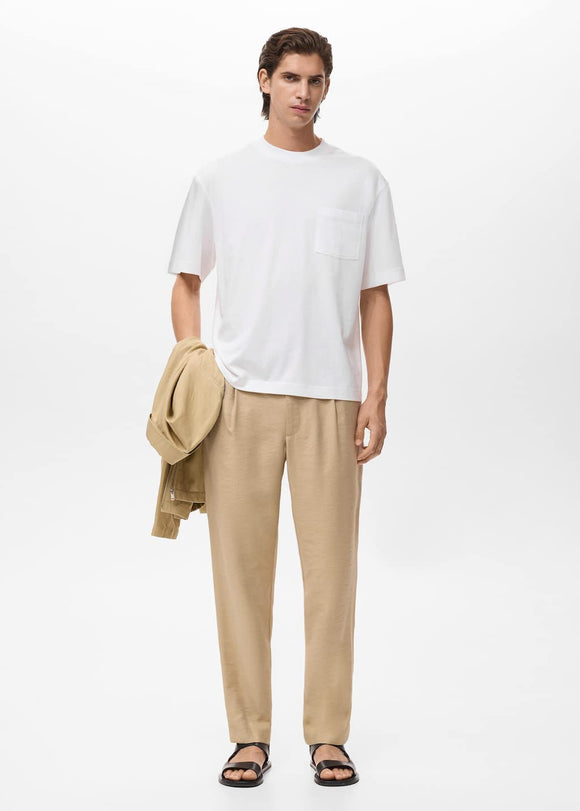 MANGO SINGLE 17032900-02 MANGO MAN T-SHIRT SHORT SLEEVE