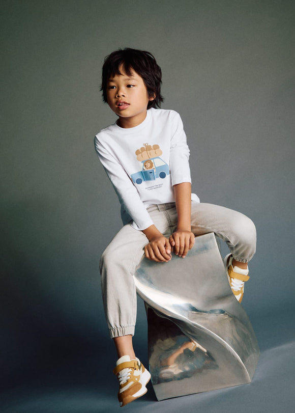 MANGO JOGGERB 17033304-TG MANGO KIDS BABY BOY JEANS