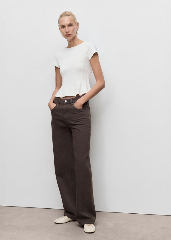 MANGO SANDRI 17034086-01 MANGO WOMEN T-SHIRT SHORT SLEEVE