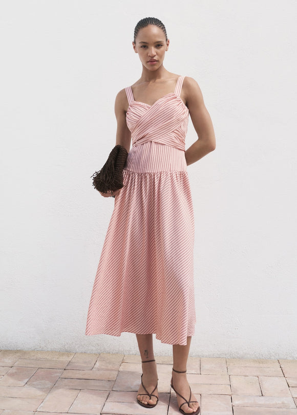 MANGO PENELOPE-H 17034094-85 MANGO WOMEN DRESS FULL LENGTH