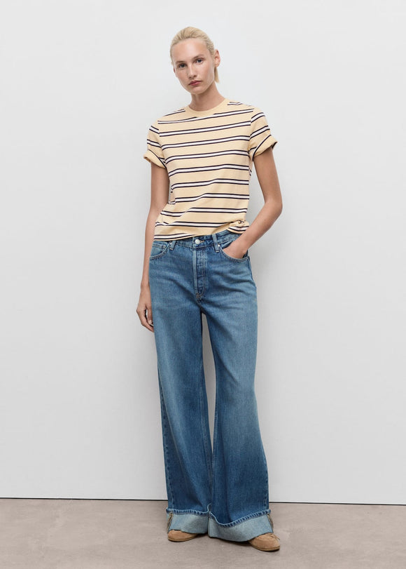 MANGO JASMIN 17034144-11 MANGO WOMEN T-SHIRT SHORT SLEEVE