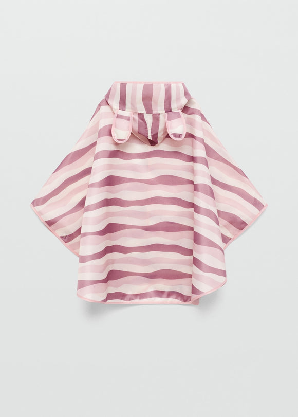 MANGO STRIPESX 17035145-83 MANGO KIDS BABY GIRL COAT
