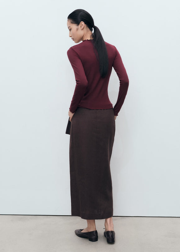 MANGO CURLISA 17035799-78 MANGO WOMEN T-SHIRT LONG SLEEVE