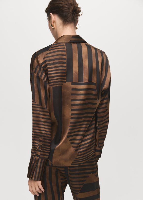 MANGO TRINI 17035830-30 MANGO WOMEN SHIRT LONG SLEEVE