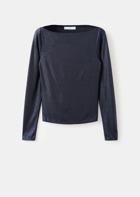 MANGO XLALO 17039114-56 MANGO WOMEN T-SHIRT LONG SLEEVE