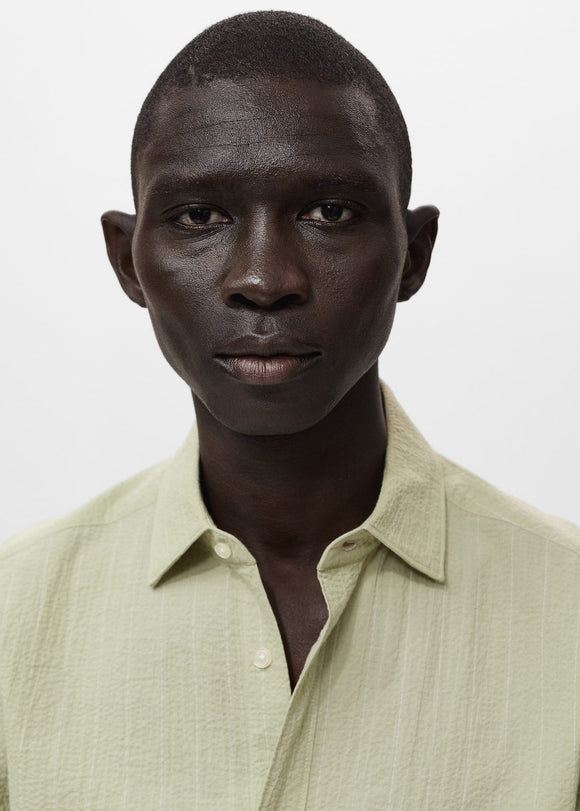 MANGO KISSOS1 17041148-40 MANGO MAN SHIRT LONG SLEEVE