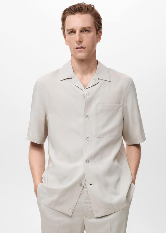 MANGO LUCA 17041229-03 MANGO MAN SHIRT SHORT SLEEVE