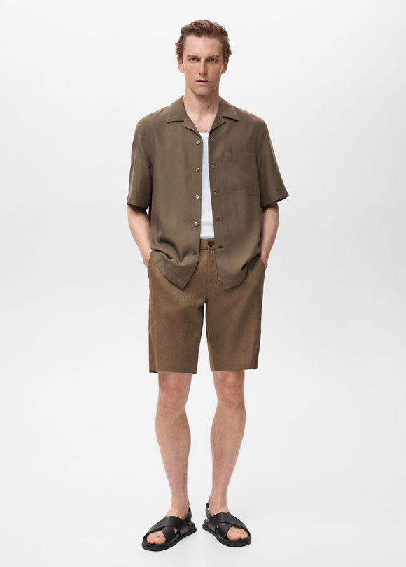 MANGO LUCA 17041229-30 MANGO MAN SHIRT SHORT SLEEVE