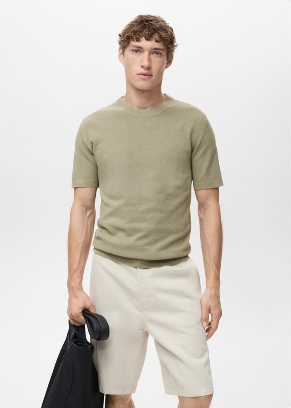 MANGO ANDREW 17041247-37 MANGO MAN T-SHIRT SHORT SLEEVE