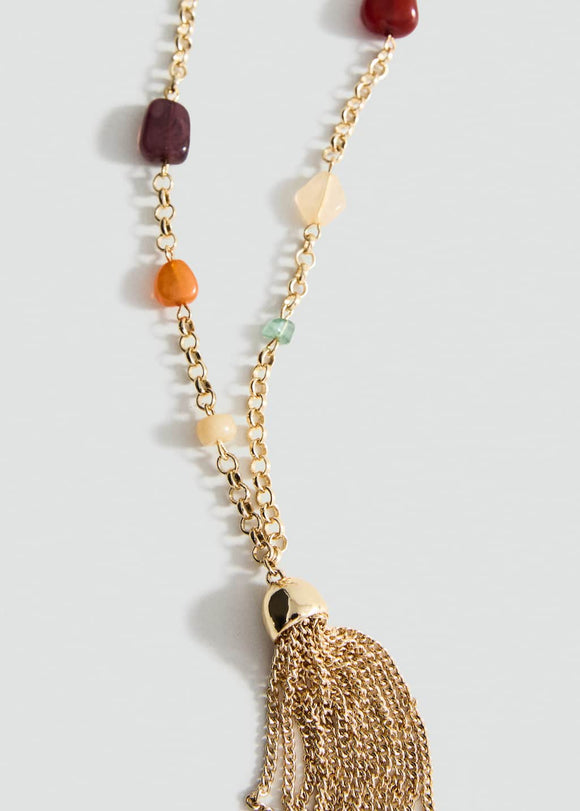 MANGO CAMILA 17042546-OR MANGO WOMEN NECKLACE