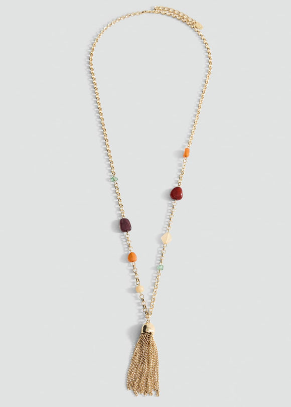 MANGO CAMILA 17042546-OR MANGO WOMEN NECKLACE