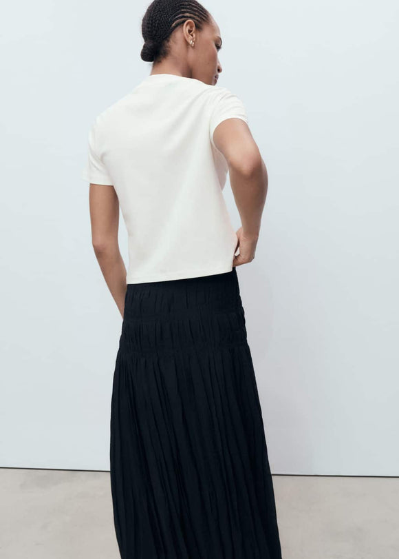 MANGO CORSICA 17042908-02 MANGO WOMEN T-SHIRT SHORT SLEEVE